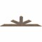 Ekena Millwork Saratoga Smooth Timber Gable Bracket, Douglas Fir, 72"W x 24"H x 1 1/2"D x 5 1/2"F, 8/12 Pitch GBW072X24X0206SAR00SDF - alternate 2